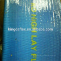 La irrigación de la granja utilizó la manguera Layflat del PVC de 4 pulgadas